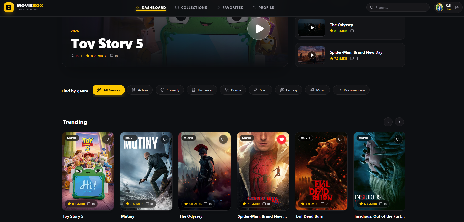 THE-MovieBox Microservices & Cloud Platform